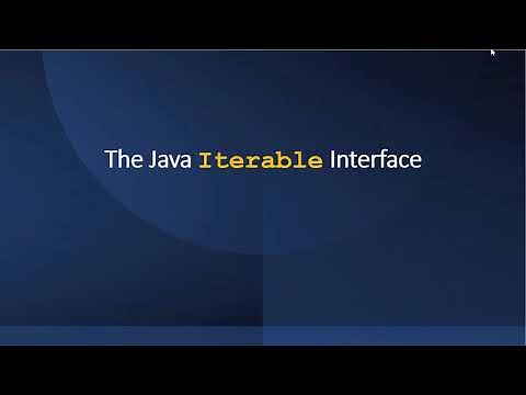 Using the Iterable Interface in Java
