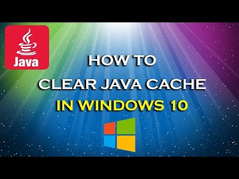 How to clear JAVA cache.