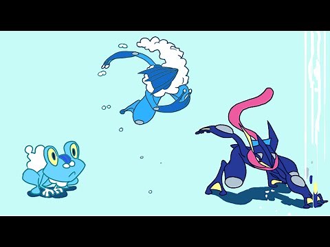 Pokémon Smoothly Transitioning Into Evolved Forms (Animated Pokemon Evolution Gifs)
