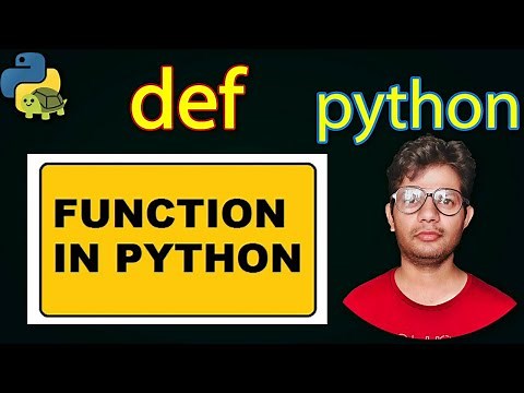 def function in python