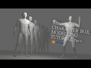 Blender Tutorial - Human Body Modelling for Animation - Part 4