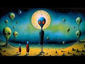 AI Generated Video: Alien Surrealism Animation (Created by Artificial Intelligence)