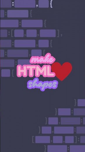 How to make heart shapes in HTML