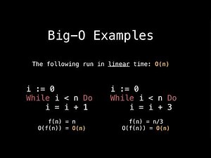 Introduction to Big-O