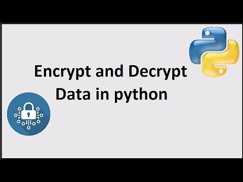 Encryption and Decryption in python
