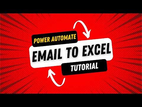 Extract Data from Email Body & Save to Excel with Power Automate | Step-by-Step Guide