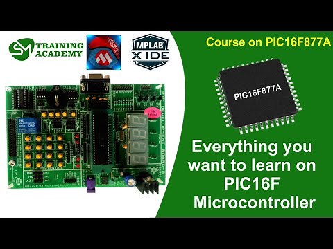 pic16f877a microcontroller | mplab ide | Course Syllabus explained (English)