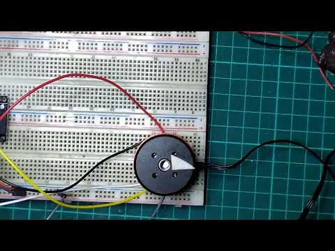 AS5600 magnetc encoder with ESP32