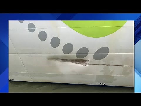 Epic fail: Cruise ship crashes into dock