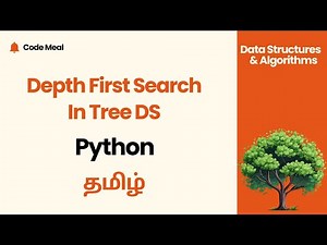 Depth First Search (Tree) - Data Structures & Algorithms - Tamil