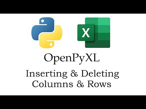 Automate Excel Column and Row Management Using OpenPyXL