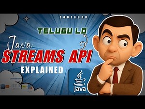 Streams in Java 🔥 | Java 8 Stream API Explained with Examples | Java Series - 32 | Code Guru