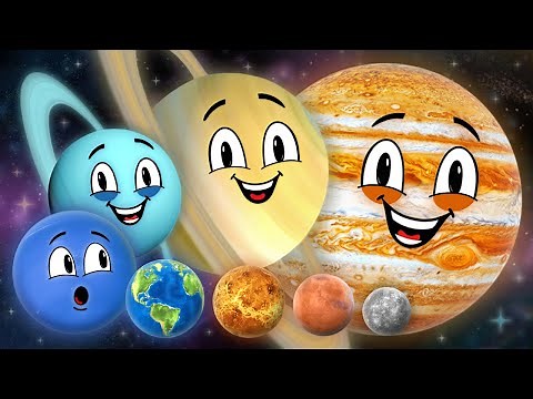 8 Planets of the Solar System Size Comparison Smallest to Largest | Size Comparisons of the Universe