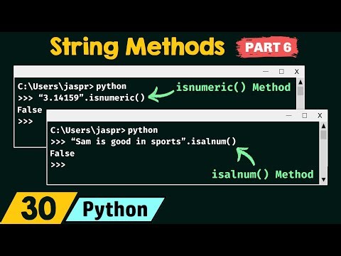 String Methods in Python (Part 6)