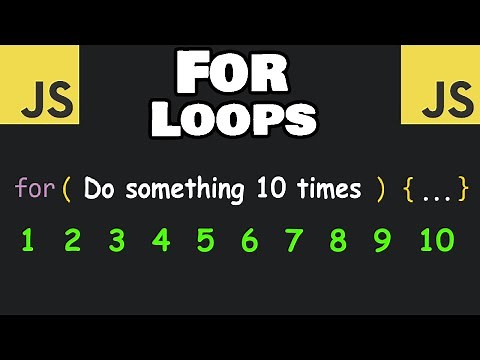 Learn JavaScript FOR LOOPS in 5 minutes! 🔂