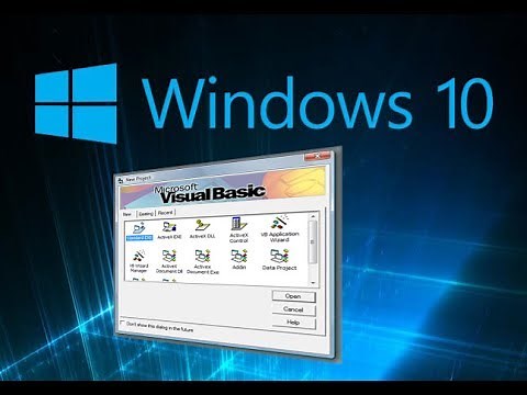 How To Install Visual Basic 6.0 On Windows 10 32/64Bit