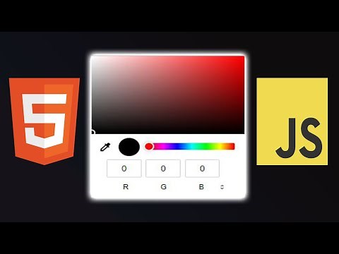 Create a Color Picker with HTML and Javascript