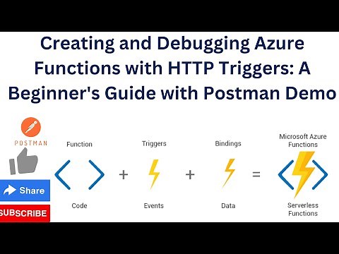Creating and Debugging Azure Functions with HTTP Triggers: A Beginner's Guide with Postman Demo