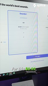 Create the music you’ve dreamed of. Access top sounds for $0.99. | Splice