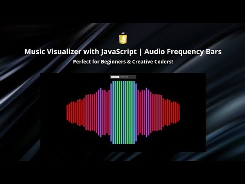 JavaScript Audio Visualizer | Real-Time Music Beat Effects with HTML5 & Canvas
