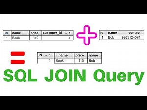 Join Different tables of a Database with SQL Join statement on MySQL (2020)