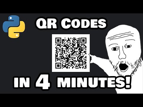 Create QR codes with Python in 4 minutes! 📱
