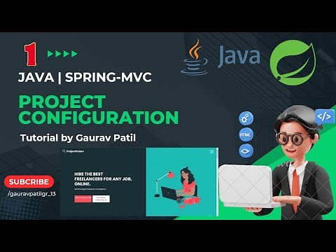 #1: Spring MVC project configuration Java tutorial