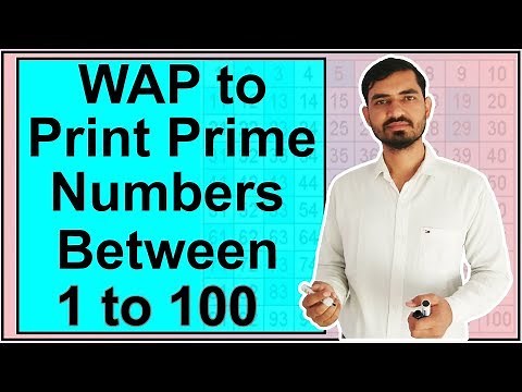 Program to Print All Prime Numbers between 1 to 100 in Java by Deepak