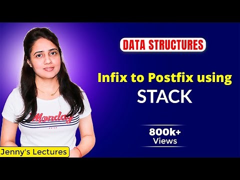 3.6 Infix to Postfix using Stack | Data Structure and Algorithm