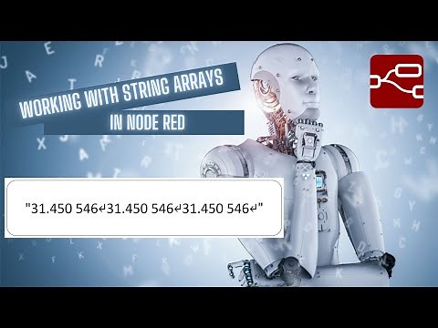How to work with "String Arrays" in Node Red