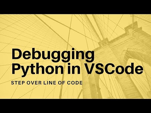 Debugging Python in VSCode - 02 - Step Over Line of Code