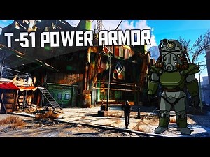 Fallout 4 Fort Strong! T-51 Power Armor Location!