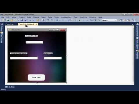 How to Connect Microsoft Access 2007 to Visual Basic 2010 Tutorial