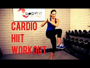 20 Minute Cardio HIIT Workout: No Equipment at home workout for heart pumping cardio