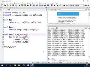 Método de Newton Raphson y Secante en Python