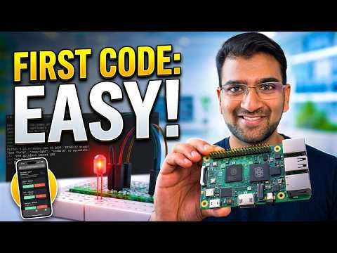 Control your First LED with Python - Raspberry Pi Projects