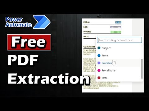 Extract Data from PDFs with Azure Document Intelligence & Power Automate - No Premium Licenses