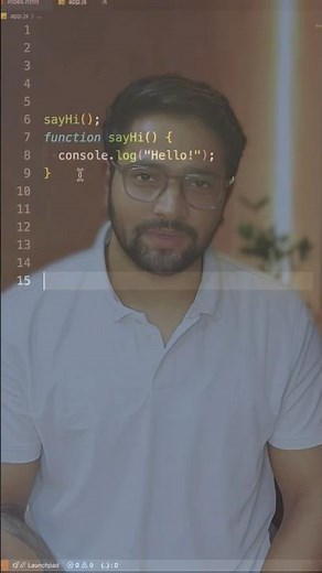 Function Declaration vs Expression 🤯 JavaScript Hoisting Explained! #javascript #webdev
