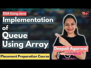 Queue Data Structure using Arrays (Concept + Java code) | Data Structures using Java #24