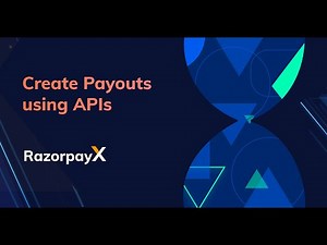Create Payouts using RazorpayX APIs