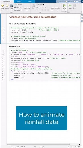 Quick Tip - Animate Your Data in MATLAB!