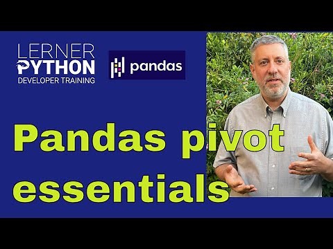 Pivot tables with Pandas