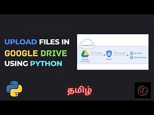 Upload files in google drive using Python | Tamil | Learn with Esprit