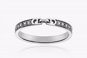 エルメスのブライダルリング -《ケリー》や《シェーヌ・ダンクル》をモチーフにした愛の証