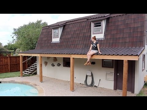 How To Build a Covered Patio | DIY Porch Part 1