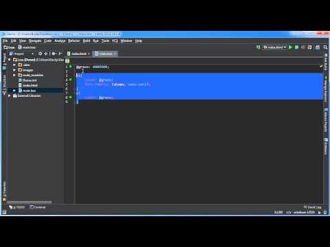Less CSS Tutorial for Beginners - 3 - Variables