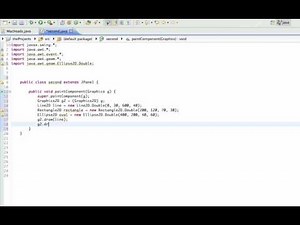 Java GUI Lesson 10 | Drawing Graphics