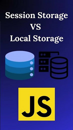 Session Storage vs Local Storage (Web APIs) in JavaScript | #javascript #webdevelopment #reactjs