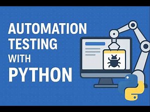 💻 Become an Automation Tester Step-by-Step Python