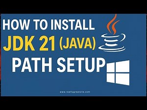 #2 How to Install JDK 21 (JAVA) | Path Setup | Windows